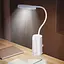 Настільна LED лампа Hoco HX10 Clip table lamp (1200mAh) White - мініатюра 5