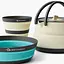 Набір посуду Sea To Summit Frontier UL Collapsible Kettle Cook Set 1P (1033-STS ACK025031-122102) - мініатюра 4
