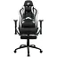 Геймерське крісло GT Racer чорне з білим (X-2534-F Black/White) - мініатюра 1