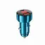 Автомобильное зарядное устройство Hoco Z50 PD48W + QC3.0 USB + Type-C синий - миниатюра 1