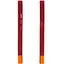 Чехол TPU+PC Bichromatic для Apple iPhone 7 plus/8 plus 5.5 Brown burgundy/Orange - миниатюра 3