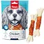 Wanpy Chicken Jerky & Calcium Bone Twists ванпи кость з в'яленою куркою І кальцієм ласощі для собак 0.1кг - мініатюра 1
