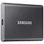 Зовнішній SSD накопичувач Samsung T7 500 GB Titan (MU-PC500T/WW) Gray [71859] - мініатюра 3