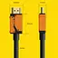 Кабель Hagibis HM04 HDMI to HDMI 2.1 1m Black/Orange (606515) [136951] - миниатюра 4