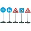 Набор дорожных знаков Klein 5 шт (2993) - миниатюра 1