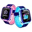 Подарунковий дитячий розумний смарт-годинник Smart Baby Watch Q12 (В-5) з SIM-картою кнопкою SOS камерою і GPS Рожевий - мініатюра 5