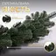 Штучна хвойна гірлянда 2 м зелена лита реалістична Преміум Lugi TD-BRNCHGR2 - мініатюра 2