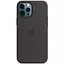 Чохол Silicone case AAA with Magsafe and Animation для Apple iPhone 12 Pro Max 6.7 Чорний/Black - мініатюра 1
