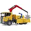 Спецтехника Bruder Scania Super 560R с краном-манипулятором 1:16 с аксессуарами (03551) - миниатюра 1