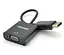 Конвертор-перехідник DisplayPort (тато) на VGA (мама) VEGGIEG DV-B 25 см - мініатюра 1