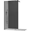Душова перегородка Koer SR SP01-120x200-TR-01 Walk-In прозоре скло Easy Clean 8 мм, хром KR5394, прозоре, хром - мініатюра 1