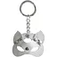 Брелок Feral Feelings Кішечка Білий - мініатюра 1