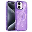 Чохол Epik TPU Eclipse Sparkle MagFit для Apple iPhone 16, 6.1 Purple - мініатюра 1