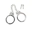 Наручники Taboom Silver Plated BDSM Handcuffs 65 см сріблястий - мініатюра 4