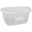 Корзина для белья Violet House 1002 Виолетта WHITE 28 л - миниатюра 1