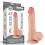 Фалоімітатор Sliding-Skin Dual Layer Dong 8'' 20 см тілесний - мініатюра 15