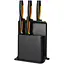 Набор кухонных ножей с пластиковым блоком Fiskars Functional Form (1057554) - миниатюра 1