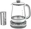 Электрочайник Tefal Tastea tea maker 1.5 л стекло заварник бело-серый kuh0015326 - миниатюра 2