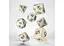 Набір кубиків Classic Runic Beige & blue Dice Set , 7 шт. (SCLR06-2) - мініатюра 2