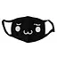 Маска тканевая Geekland Аниме мордочка чёрная MSK 006 - миниатюра 1