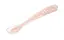 Ложка Beaba силіконова 4+ пастельно-рожева (913619) - мініатюра 1