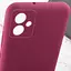 Чохол Getman TPU Liquid Silk Full Camera для Samsung Galaxy A06 Бордовий/Marsala - мініатюра 3