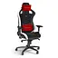 Геймерське крісло Noblechairs EPIC Real Leather Black, White and Red - мініатюра 6