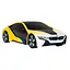 Машинка RASTAR BMW i8 змінний колір кузова + світлодіодні фари + 2,4 ГГц пульт 1:24 білий 48400-1 - мініатюра 6