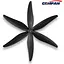 Пропелер для дрона Gemfan 8040 3 Blade Propeller Black 1 pair (GF8040-3CN/HP098.PMCN8040-3B) - мініатюра 1