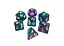 Набор кубиков Double Color Glitter 7 Dice Set - Green-Pink , 7 шт. (g7dglitdc11) - миниатюра 1