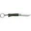 Нож Opinel Keychain №4 VRI Inox. Цвет – зеленый - миниатюра 2
