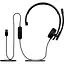 Навушники Logitech H570e Corded for Business Mono Teams USB-A Black (981-001426) - мініатюра 5