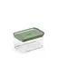 Набор из 3-х прямоугольных емкостей для хранения продуктов Daily (0,7л+1,2л+2,2л) зеленый (57651) - миниатюра 4