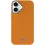 Чехол SGP PC+Leather with MagSafe для Apple iPhone 16, 6.1 Brown - миниатюра 2