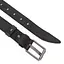 Ремень мужской кожаный JK-4008 (125 см) черный - миниатюра 3