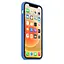 Чохол Silicone Case Full Protective (AA) для Apple iPhone 14 (6.1) Синій / Capri Blue - мініатюра 3