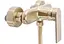 Смеситель для душа Rea Verso настенный brushed gold REA-B6566 Золотой - миниатюра 2