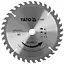 Диск пильный победитовый по дереву Yato 165x16x2.2x1.5мм 36 зубьев (YT-60591) - миниатюра 1