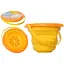 Дитяче іграшкове складане відерце Bambi "Фрукти" 6911N(Yellow) жовтий - мініатюра 1