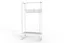 Вішалка модульна підлогова Ferrum-decor Треліс 12 180x90x38 білий ДСП Білий 16мм (FRD-104313) - мініатюра 4