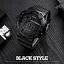 Наручний годинник Skmei 1243 Black, 1243BK (15919) - мініатюра 4