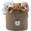 Кошик для зберігання Kite Sweet Bear 30х25 см плюшевий (K24-3100M-3) - мініатюра 4