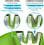 Точило для ножів із керамічними ножами та лезами з карбіду 9.5х5 см, Kitchen Master Червоний 87103 - мініатюра 5