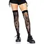 Чулки Leg Avenue 420 Net thigh highs Black - миниатюра 1
