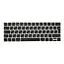 Накладка на клавіатуру DK для Apple MacBook Pro 15" 2016 - 2019 UK силікон чорний (09428) - мініатюра 1