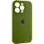 Чохол Epik Silicone Case Full Camera Protective AA для Apple iPhone 13 Pro Max 6.7 Зелений/Dark Olive - мініатюра 2
