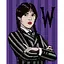 Алмазна мозаїка Santi Wednesday Addams на підрамнику 40х50 см (955333) - мініатюра 1