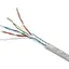 Кабель FTP CCA для внутрішньої прокладки 4x2x0.48 мм Cablexpert бухта 100 м (FPC-5004E-L/100) - мініатюра 1