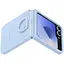 Оригінальний протиударний силіконовий чохол Samsung Silicone Case для Galaxy Z Flip6 Blue EF-PF741TLEGUA - мініатюра 9