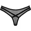 Трусики Obsessive Roxelia Thong M/L - мініатюра 4